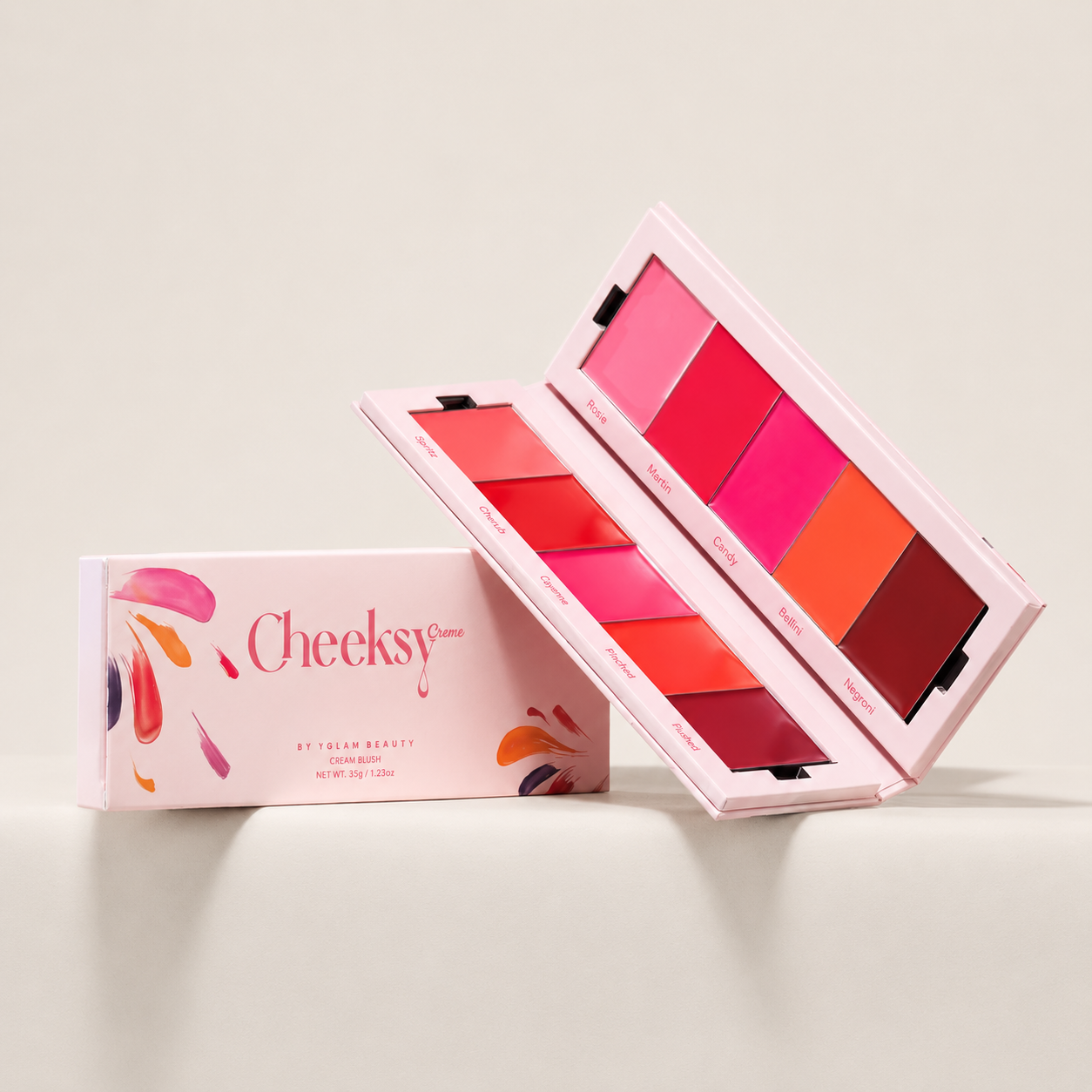 Cheeksy Creme Pallete